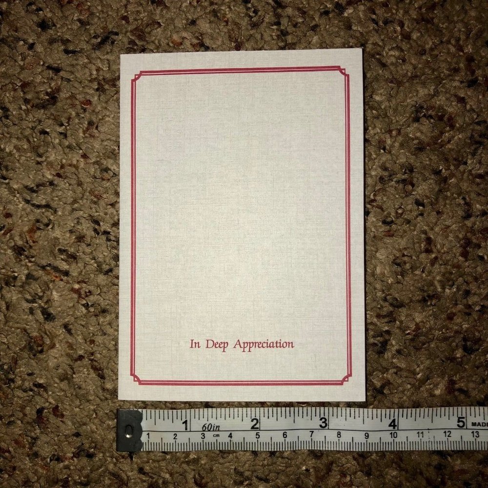 In Deep Appreciation Sympathy Thank you Cards NEW 25 Cards and Envelopes - Picture 8 of 9